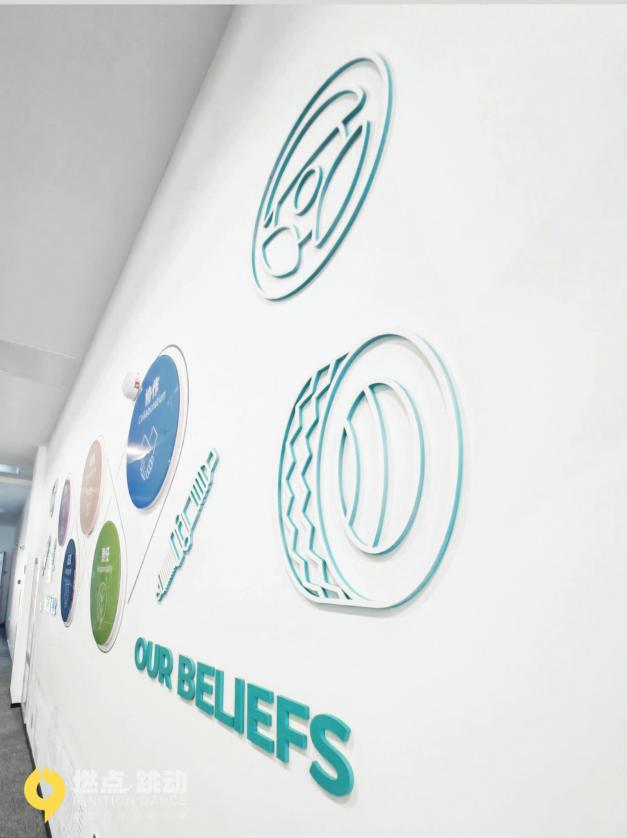 企业文化墙|文化墙这样设计绝对让你眼前一亮!