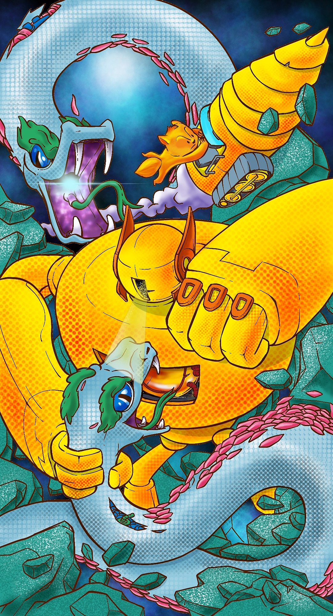 民生银行趣玩星球创意波普艺术涂色（图ZMjk4MjY3NjQw） - 商业插画 - 站酷设计师williamlinjun原创素材 - 站酷ZCOOL