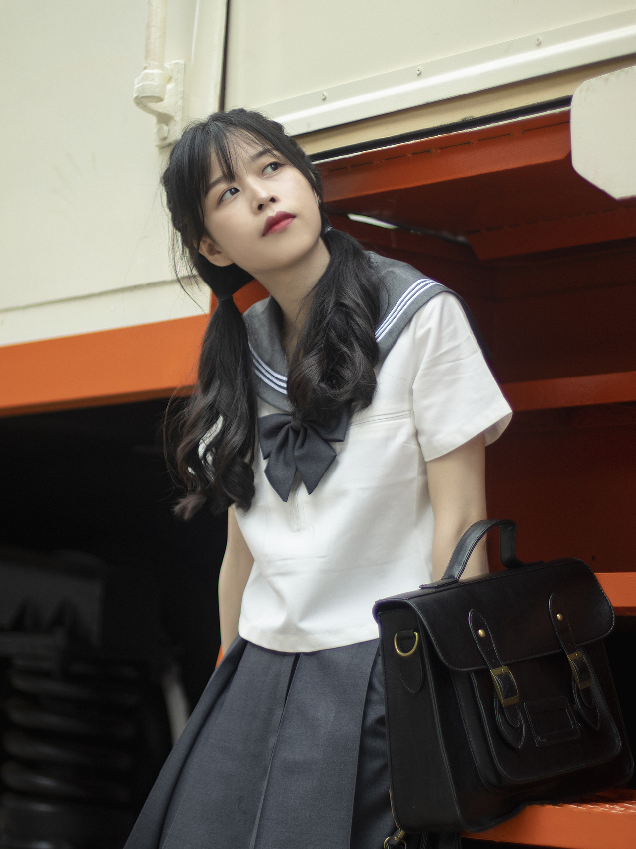 JK少女（图ZMzM5NjcyMTI0） - 人像摄影 - 站酷设计师陈宅原创素材 - 站酷ZCOOL