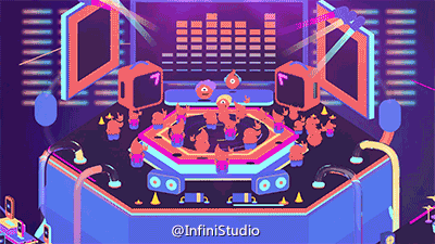 F+PLUS音乐品牌动画（图ZMzkyMjE5NjQ=） - 动画片 - 站酷设计师INFINI映纷创意原创素材 - 站酷ZCOOL