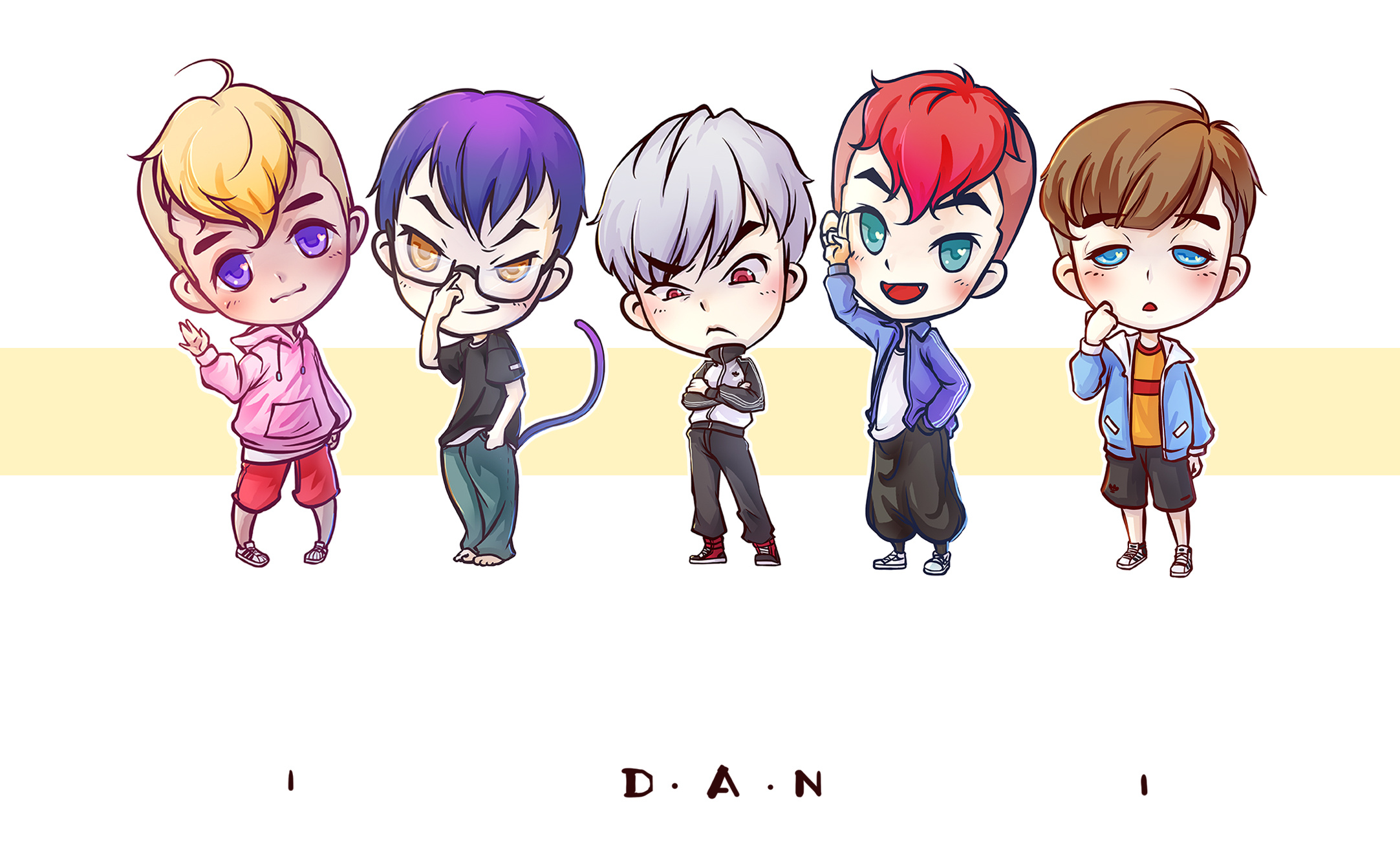 dan战队形象设计