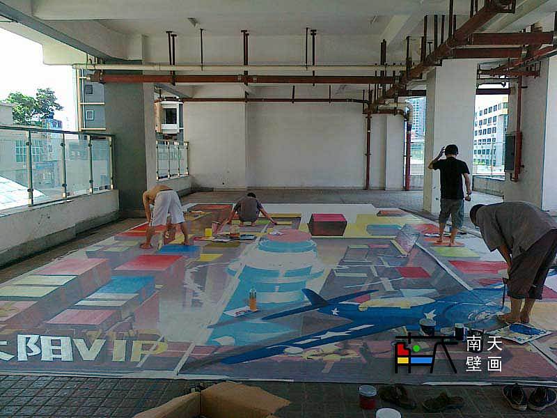 深圳东门太阳百货(缤纷礼品)/3D地画/3D壁画/3D街头立体画/3D立体画/3D壁画（图ZNjg1MDcxMg==） - 艺术插画 - 站酷设计师艺点画评原创素材 - 站酷ZCOOL