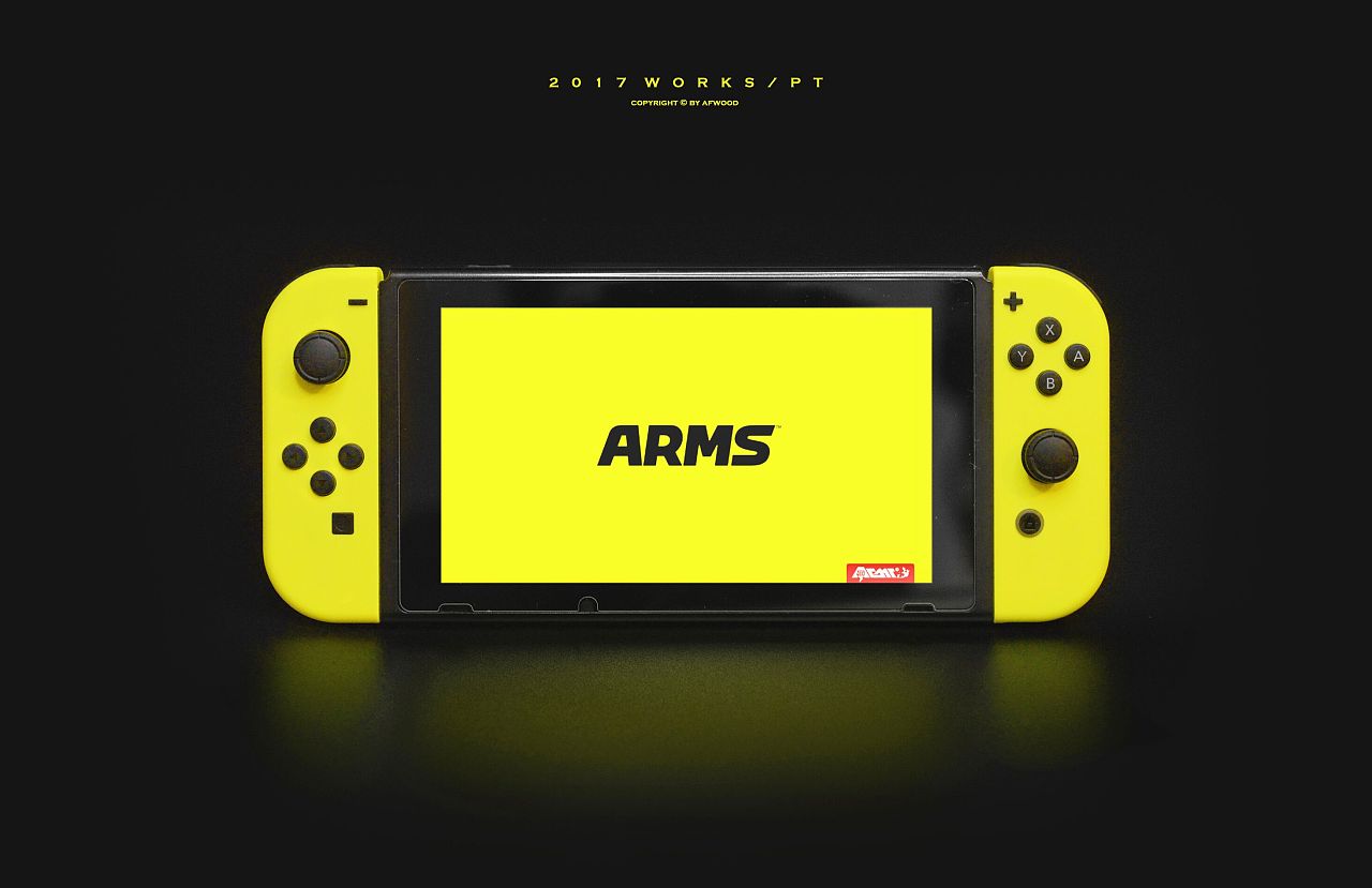 joy-con(black & yello)