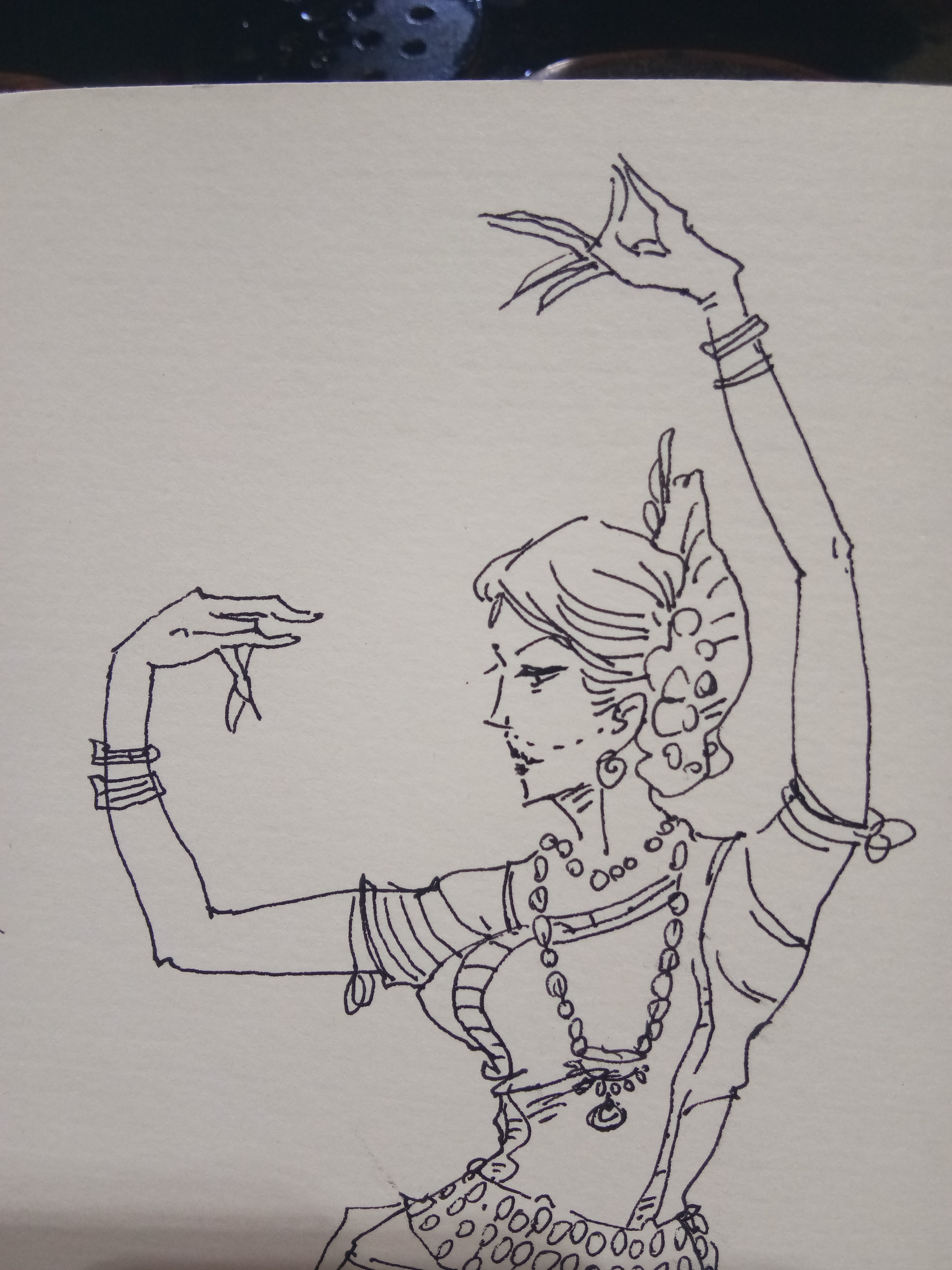 印度舞蹈|插画|插画习作|未若dxq - 原创作品 - 站酷 (zcool)