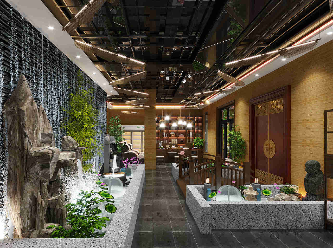 工装——中式茶馆