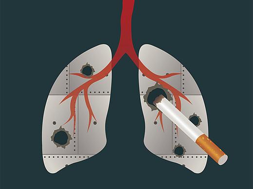 吸烟有害健康海报