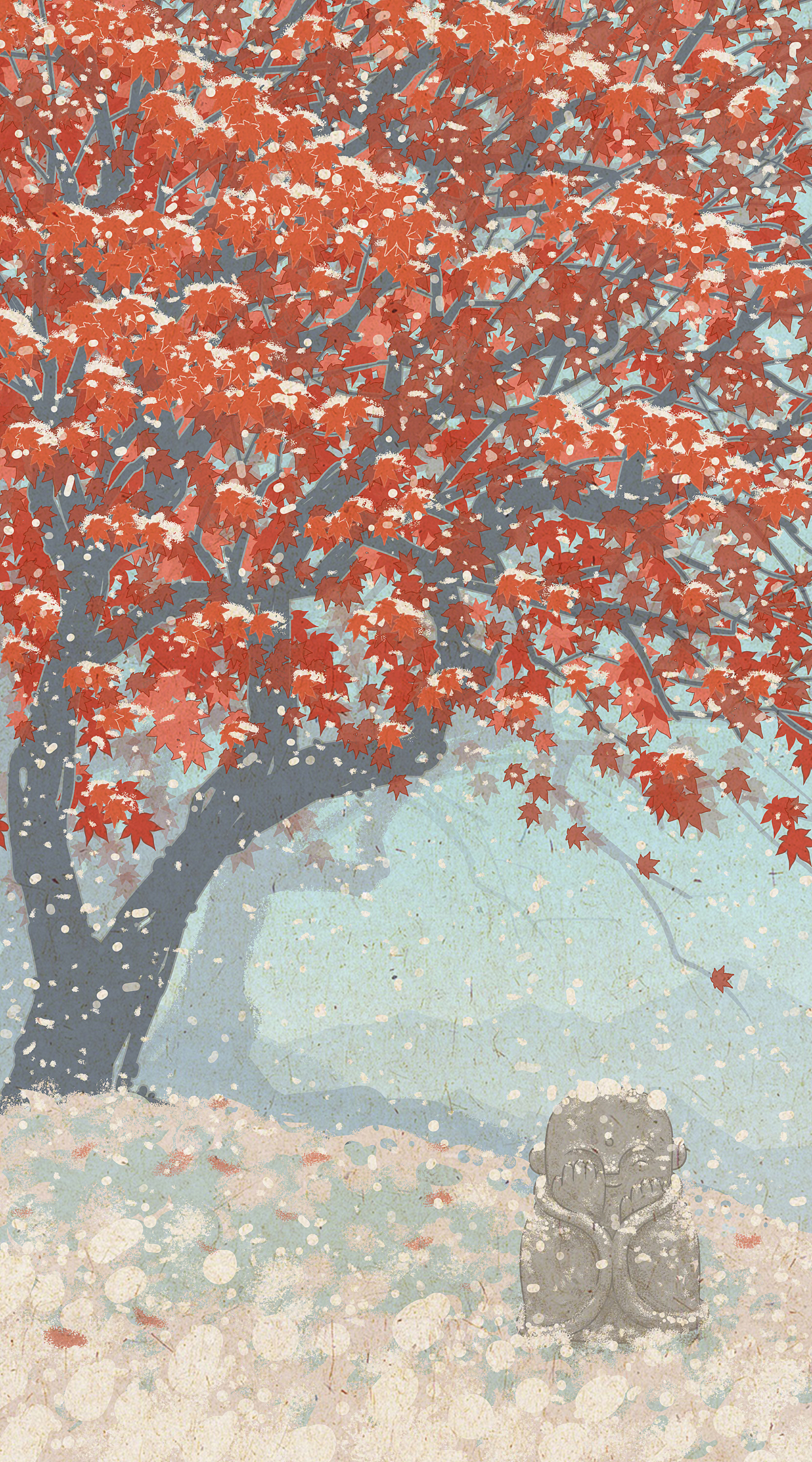 暖冬|插画|创作习作|阿亮不亮_原创作品-站酷(zcool)