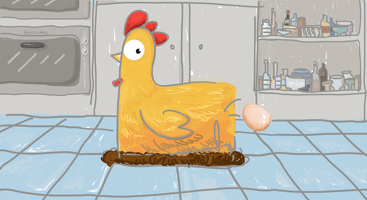 我家有一只母鸡 绘本