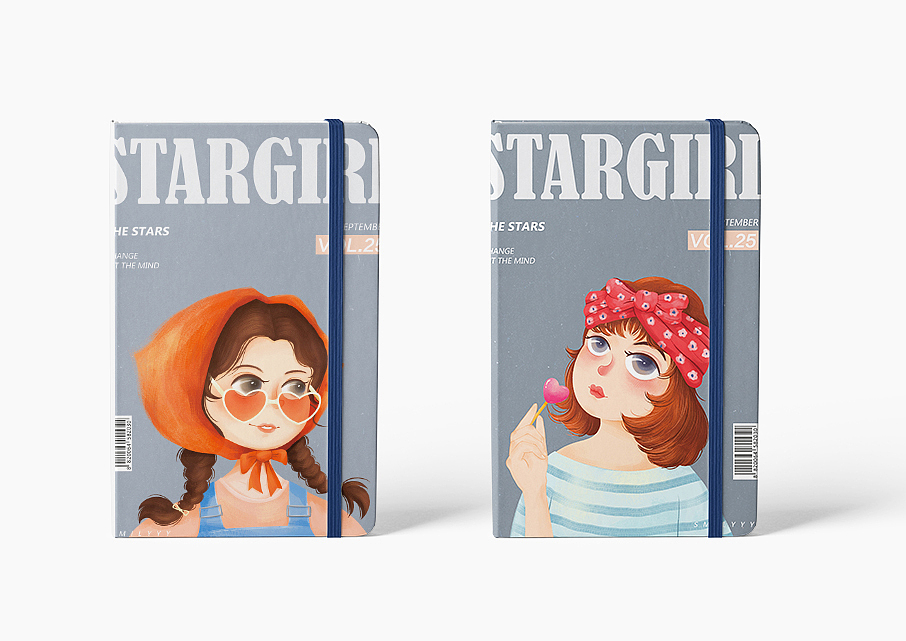 本册设计 - stargirl