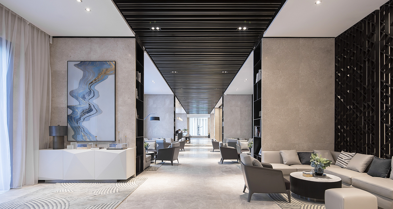 一个售楼处的拍摄（图ZMTY1ODAyNDM2） - 环境/建筑摄影 - 站酷设计师张锡空间摄影原创素材 - 站酷ZCOOL