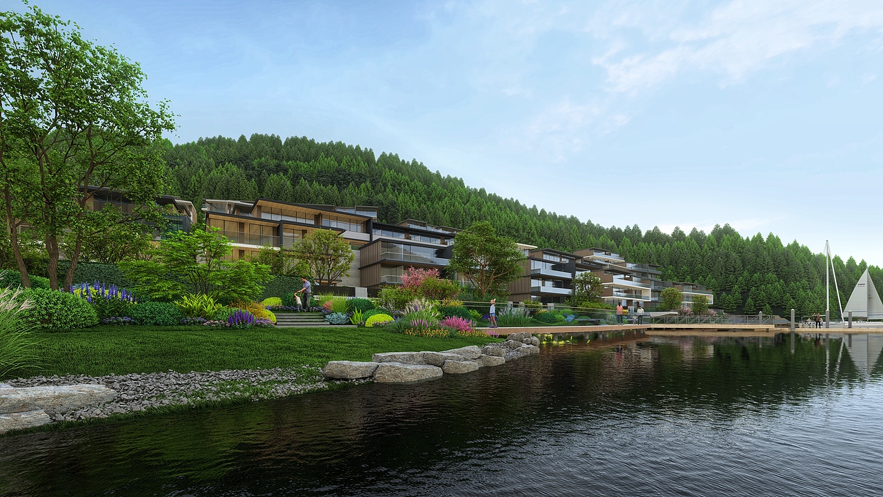 水库|空间|景观设计|季澔 - 原创作品 - 站酷 (zcool)