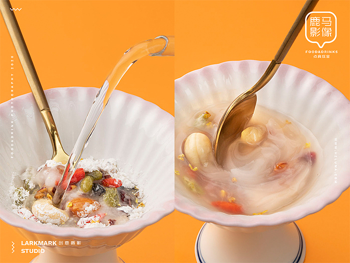 三家村藕粉|缩微摄影杭州摄影创意美食摄影电商摄影