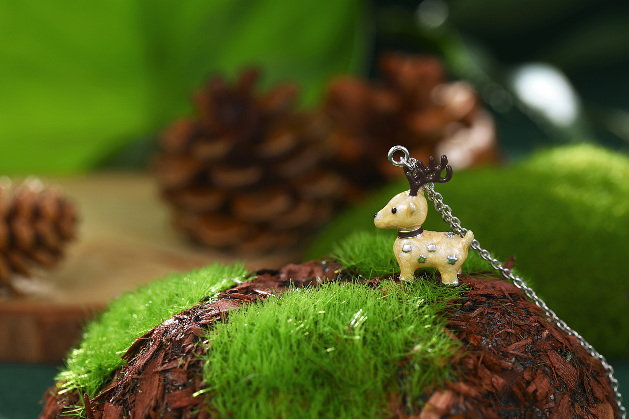 首饰摄影 | 森屿麋鹿 | 小鹿项链