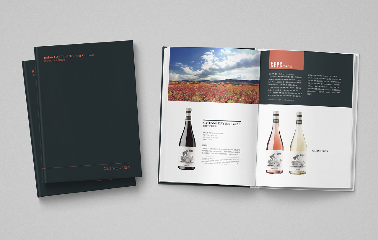 红酒画册（图ZOTE1NTQ4NDA=） - 书籍/画册 - 站酷设计师ASCENT森特原创素材 - 站酷ZCOOL