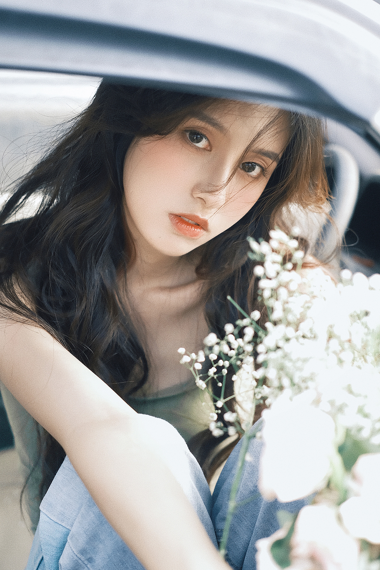 朋友圈赞爆的天台照来了☁️🚙（图ZMjgxODk4MDQw） - 人像摄影 - 站酷设计师白兔糖写真馆原创素材 - 站酷ZCOOL