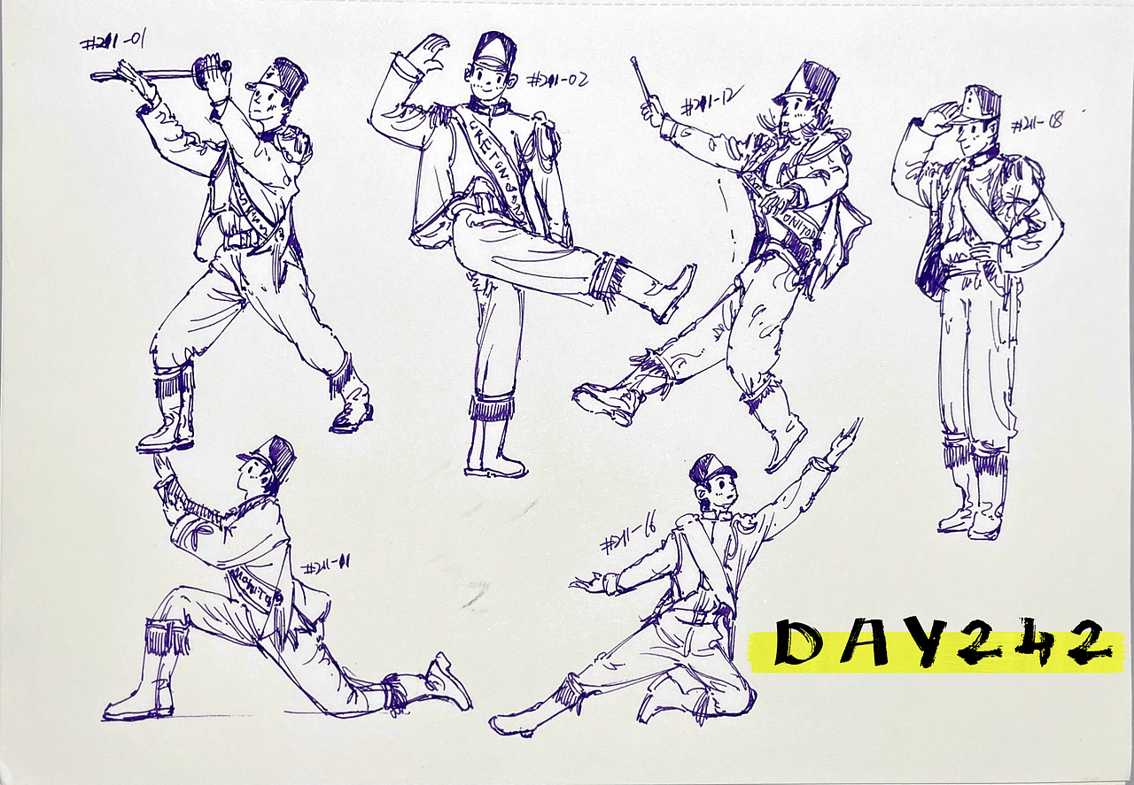 速写60天挑战第五次2023年5月到6月