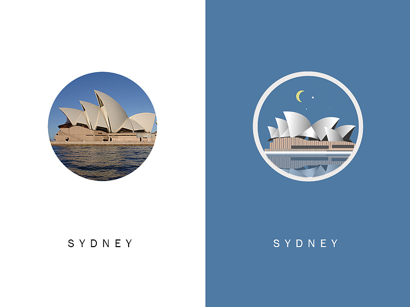 标志性建筑插画作品集展示（图ZNjU3NjAyMDQ=） - 图标 - 站酷设计师苟松林原创素材 - 站酷ZCOOL