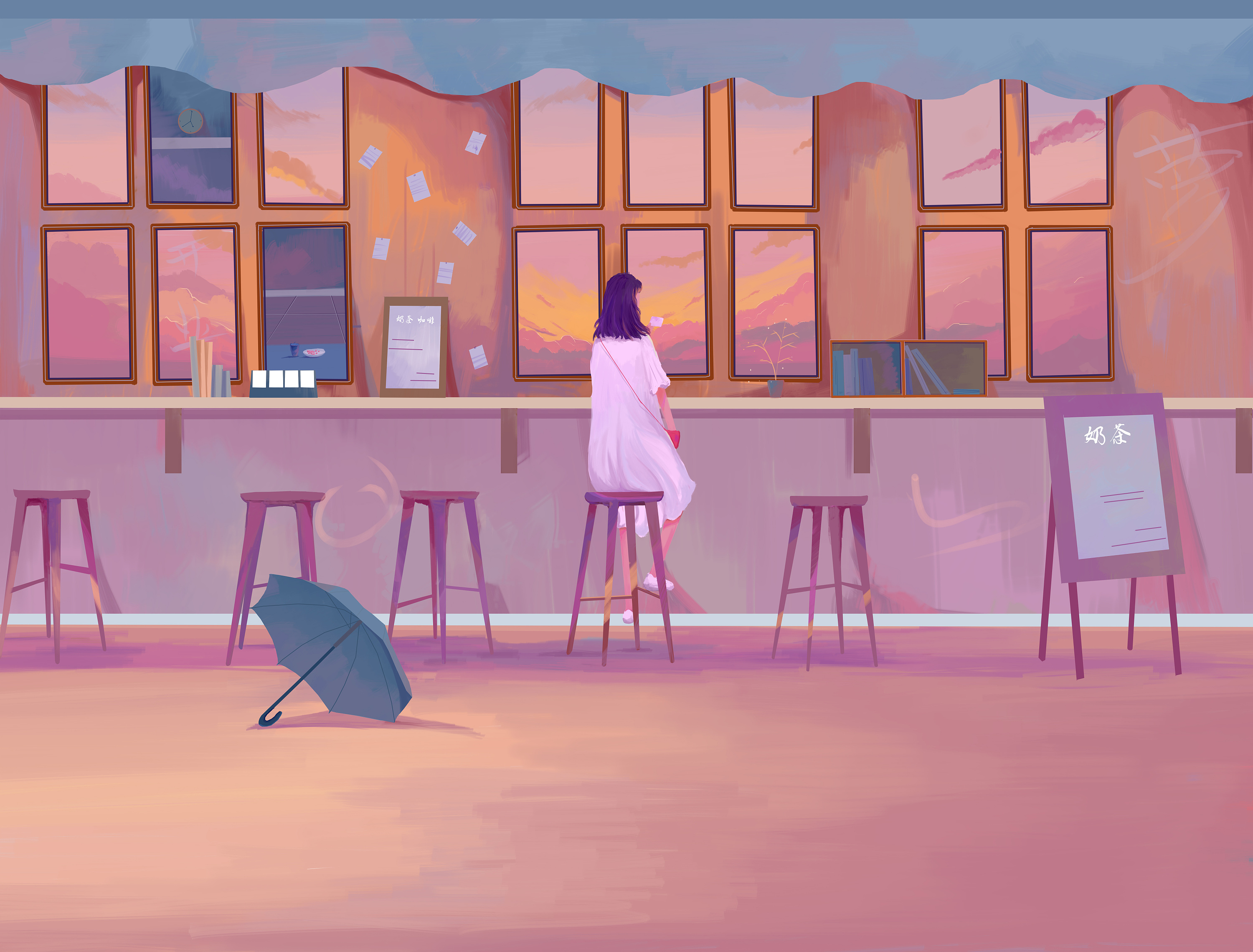 巷子里的奶茶店