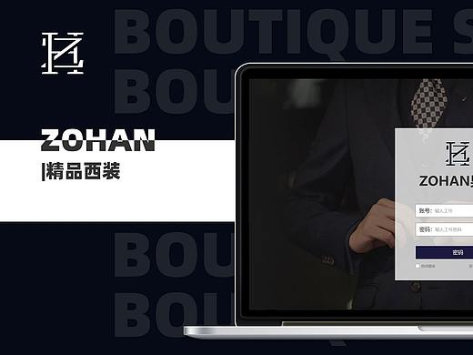 ZOHAN男士 后台系统