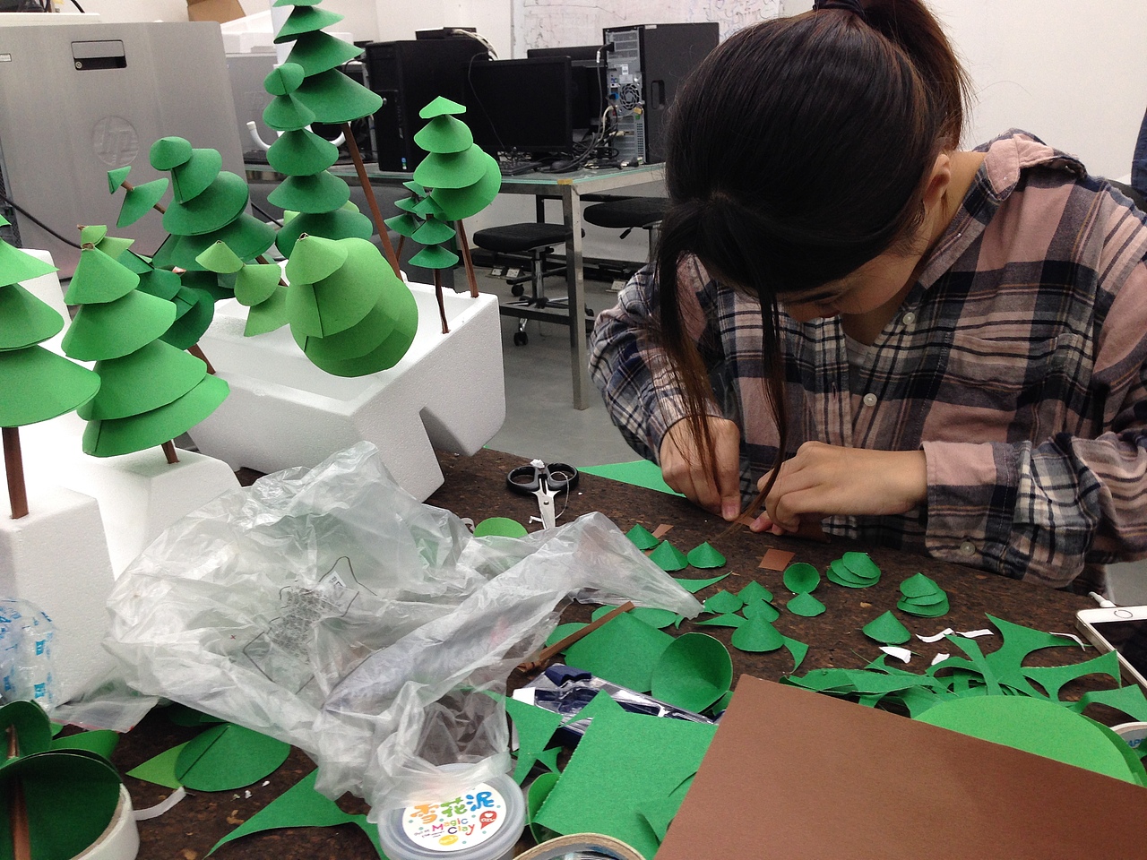 制作场景及道具