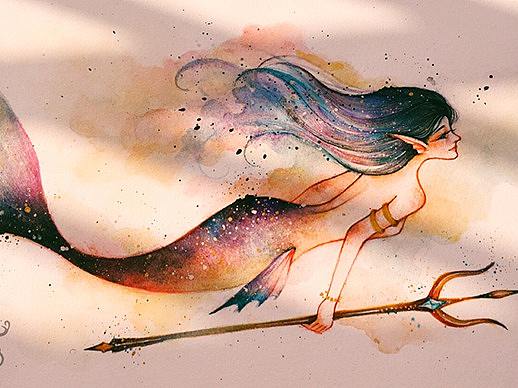 人鱼 mermaid