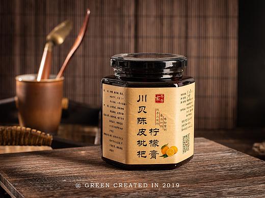 美食摄影-川贝陈皮柠檬膏