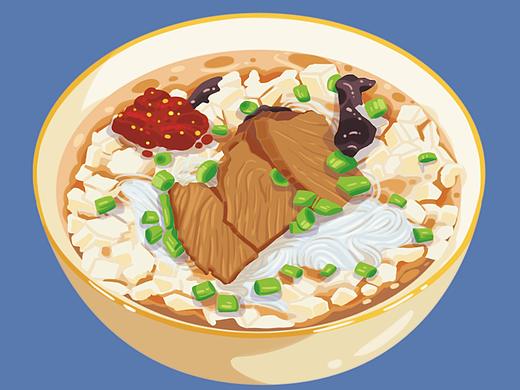 西安小吃——羊肉泡馍