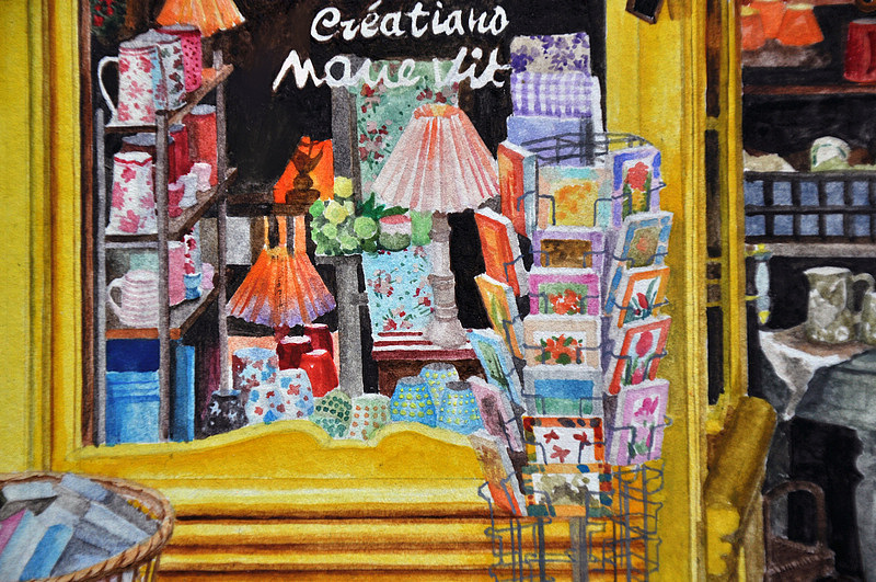 小小百货店 水彩