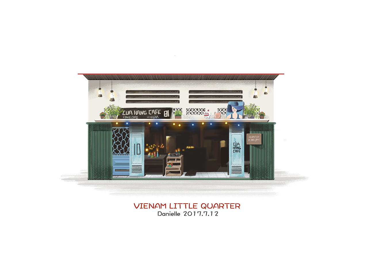 插画-手绘-杂货铺（图ZOTEzOTA4OTI=） - 儿童插画 - 站酷设计师y_执念原创素材 - 站酷ZCOOL