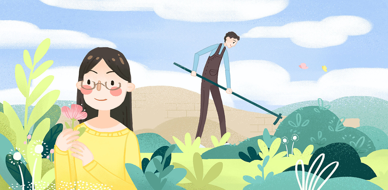 我眼里的世界 (婚礼动画/插画)