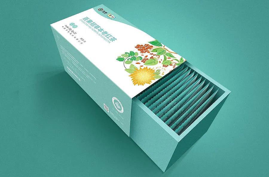 天得利包装｜中茶-百果冠草本老红茶产品包装（图ZMjI3OTE4NTYw） - 包装 - 站酷设计师天得利原创素材 - 站酷ZCOOL