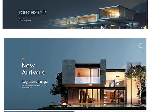 灯具亚马逊首页店铺装修 