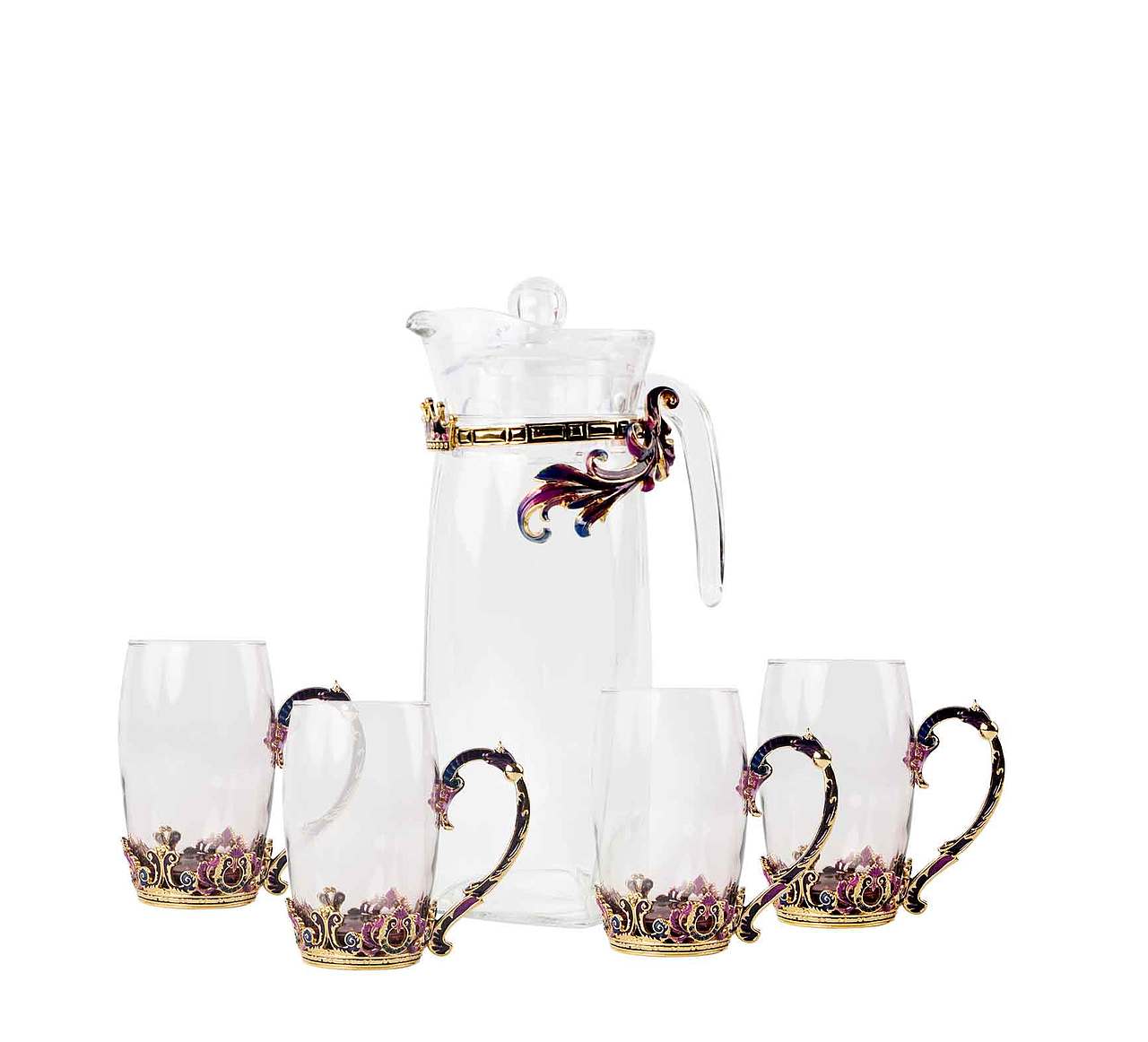 精美功能器皿饰品(纸巾盒杯子烟灰缸酒架醒酒器果盘)