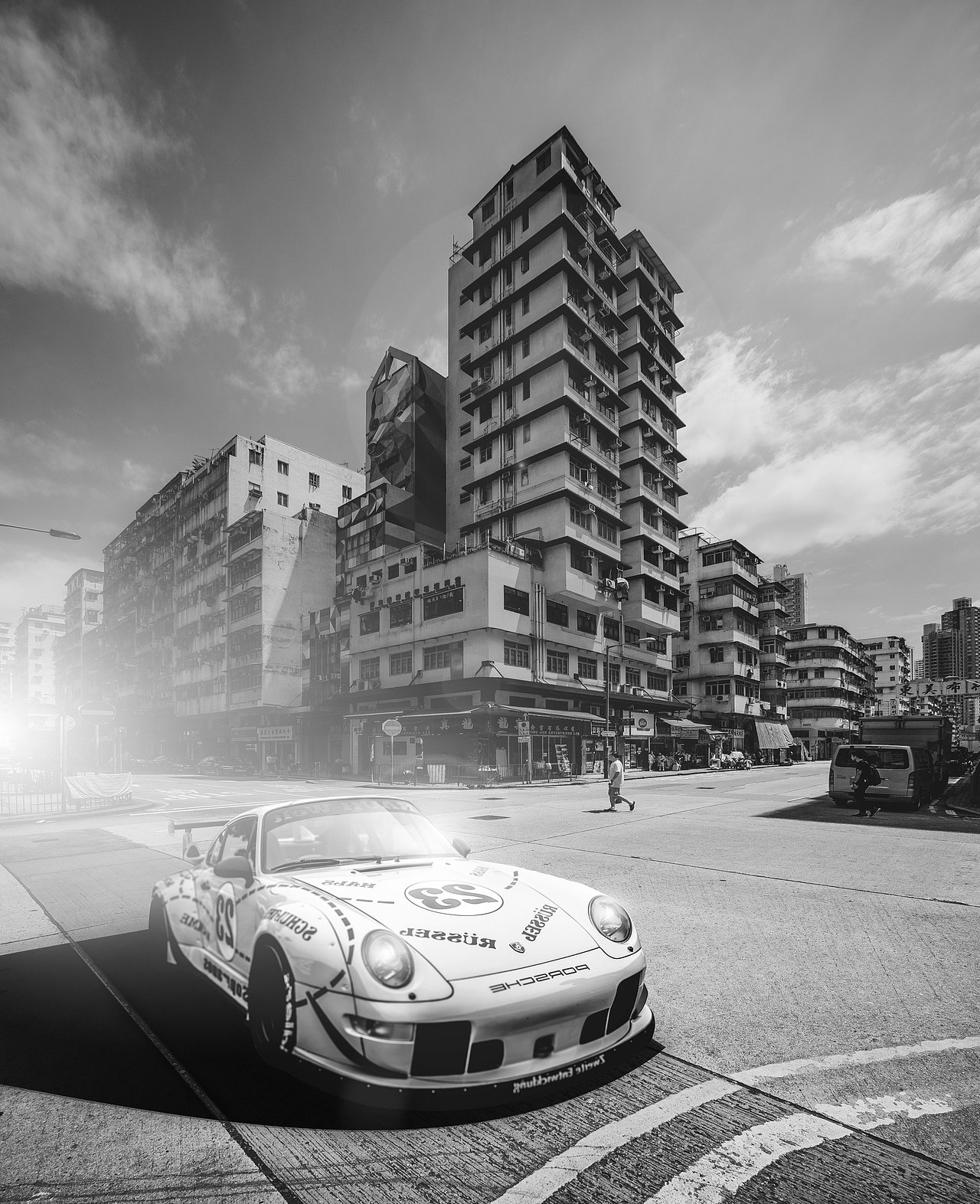 保时捷993(粉猪)