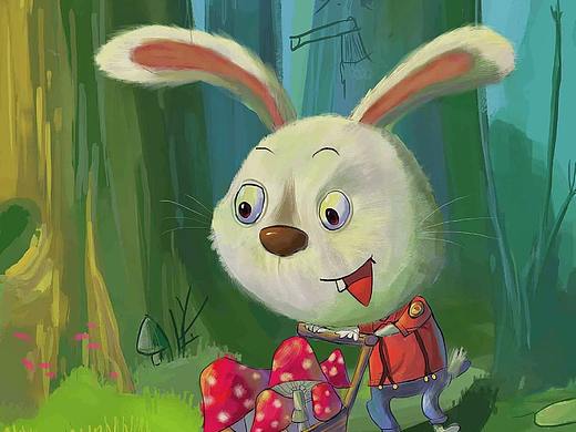 兔子绘本（个人主页-ZNDg0NTczMzY=） - 儿童插画 - 站酷设计师泰豪小团子原创素材 - 站酷ZCOOL