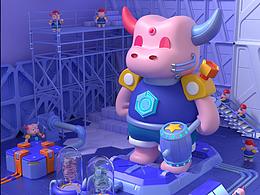 2021 AO COW奥牛出击 祝大家牛年大吉吧