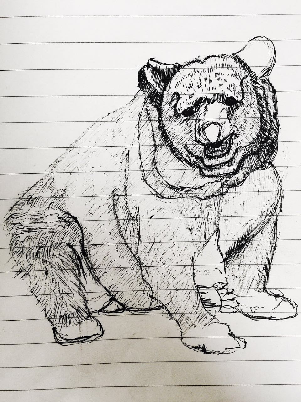 简单钢笔速写|纯艺术|绘画|汤汤汤汤圆_原创作品-站酷zcool