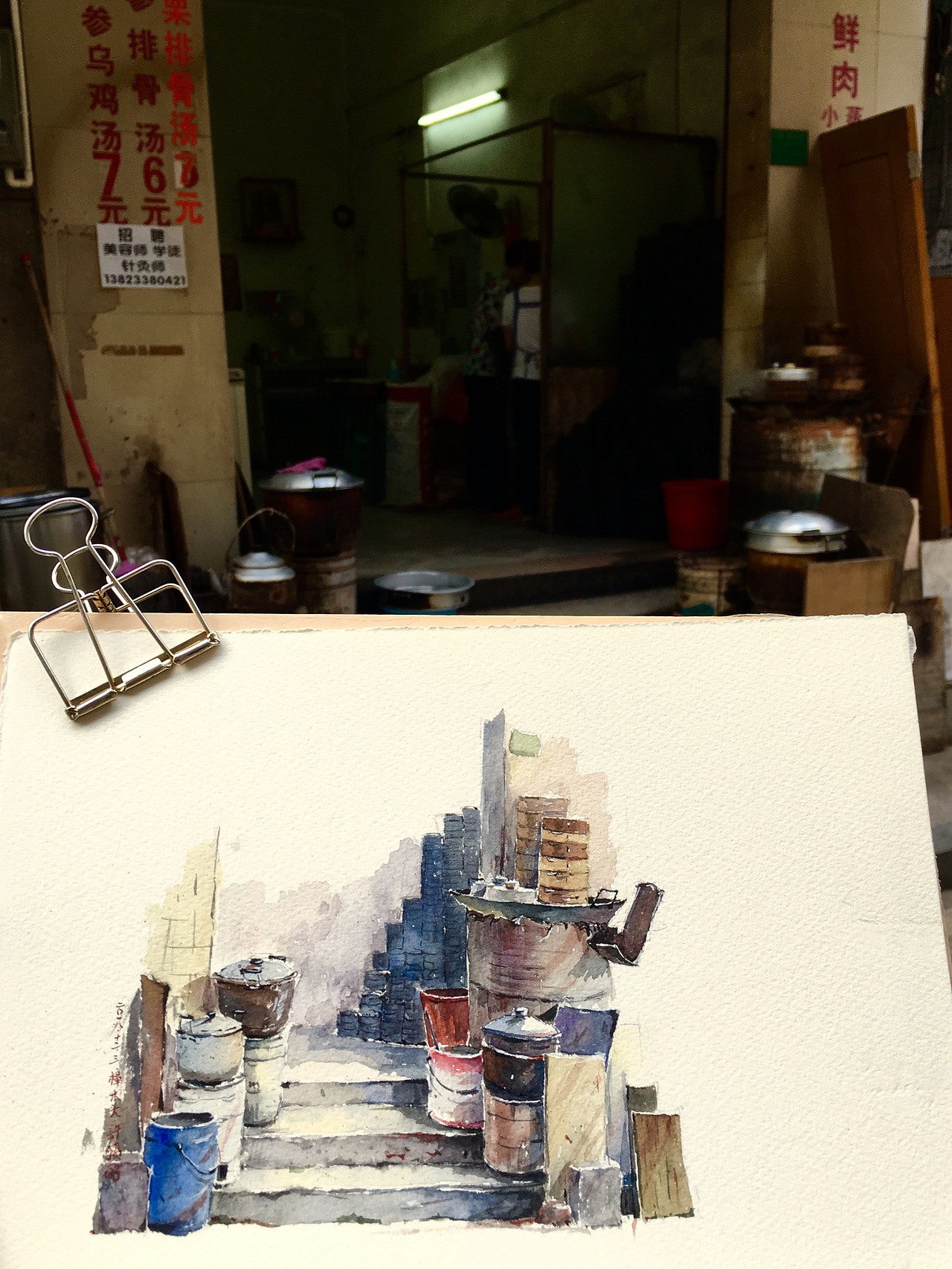 日常写生。（图ZMTQ2ODgzNzY4） - 绘画 - 站酷设计师小影不语原创素材 - 站酷ZCOOL