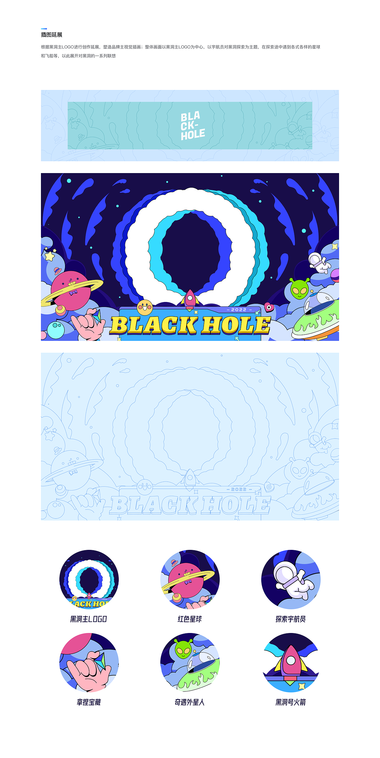 黑洞-开阔你的视界「视觉交互设计全流程」