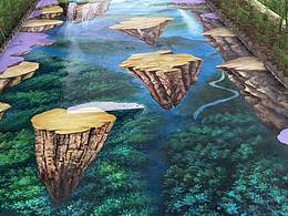 山西原平市文化墙案例