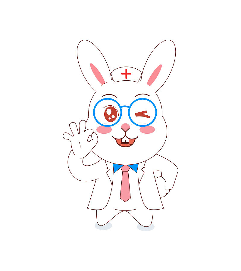 兔子医生的空白页设计