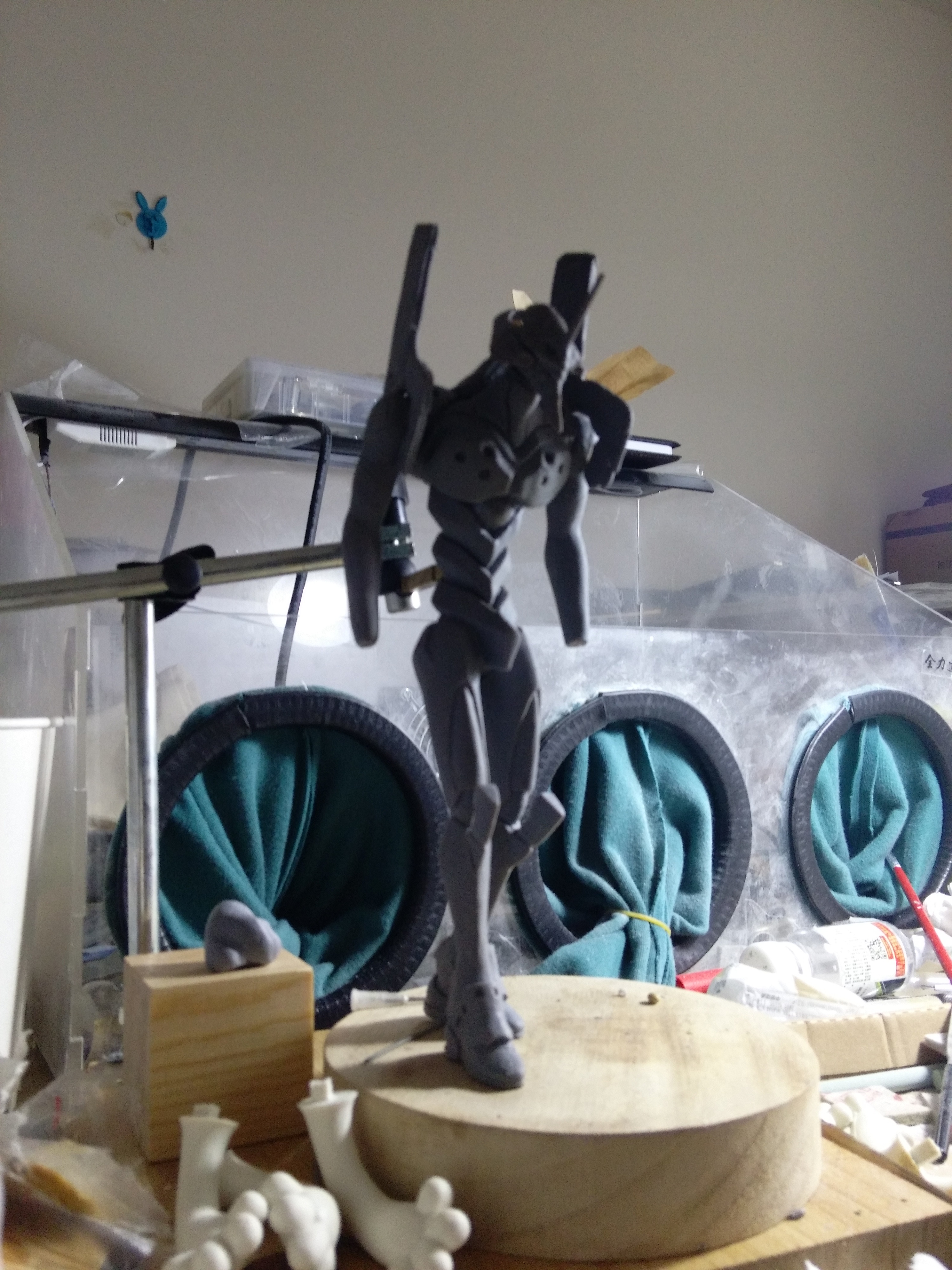 eva初号机制作|手工艺|手办/模玩|12315dytt - 原创作品 - 站酷