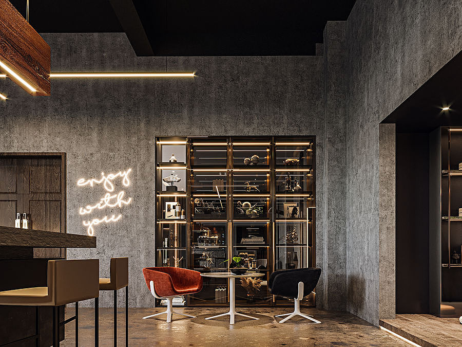 暗黑系工业风大纹理场景