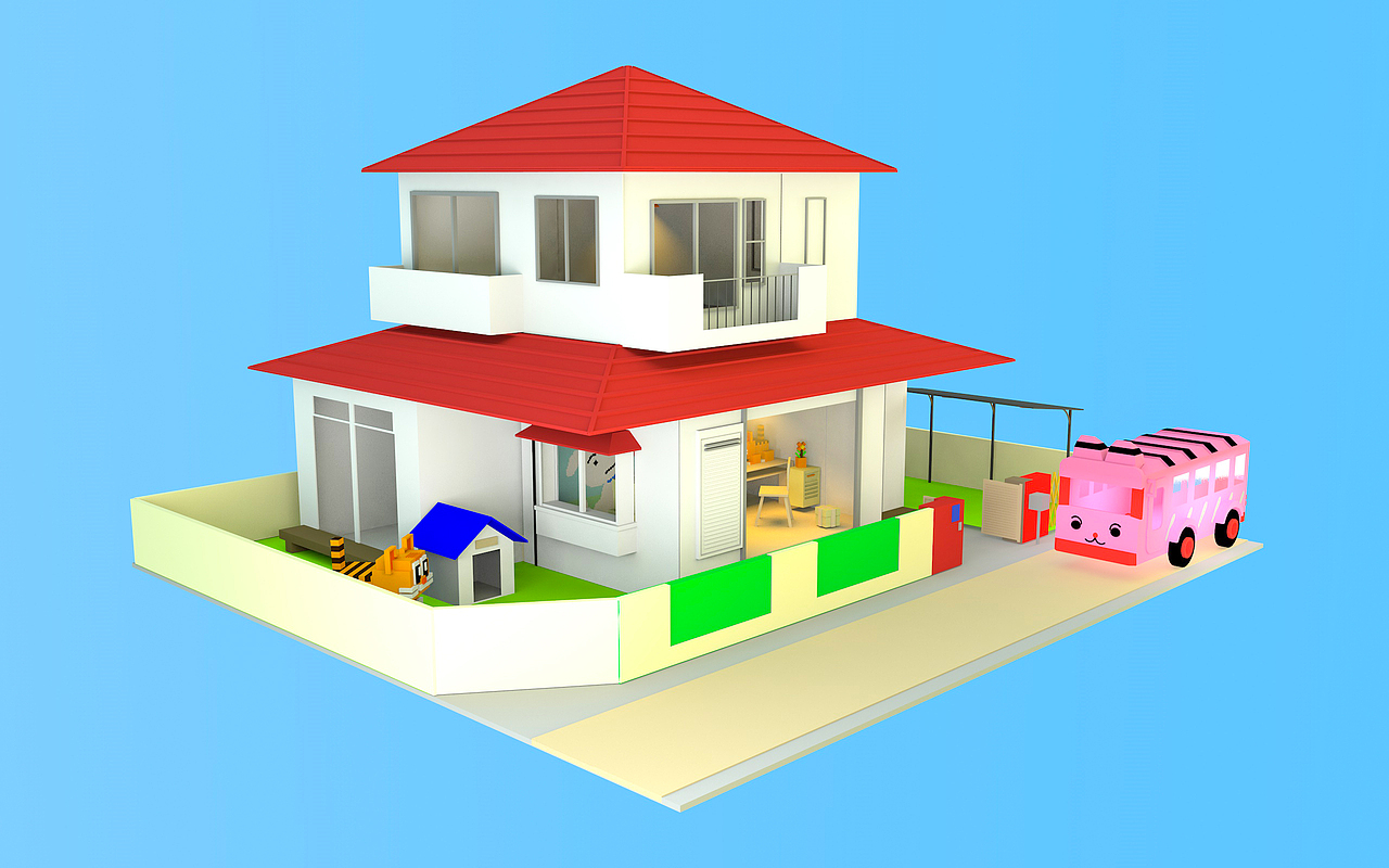 蜡笔小新 | C4D | 野原 しんのすけ