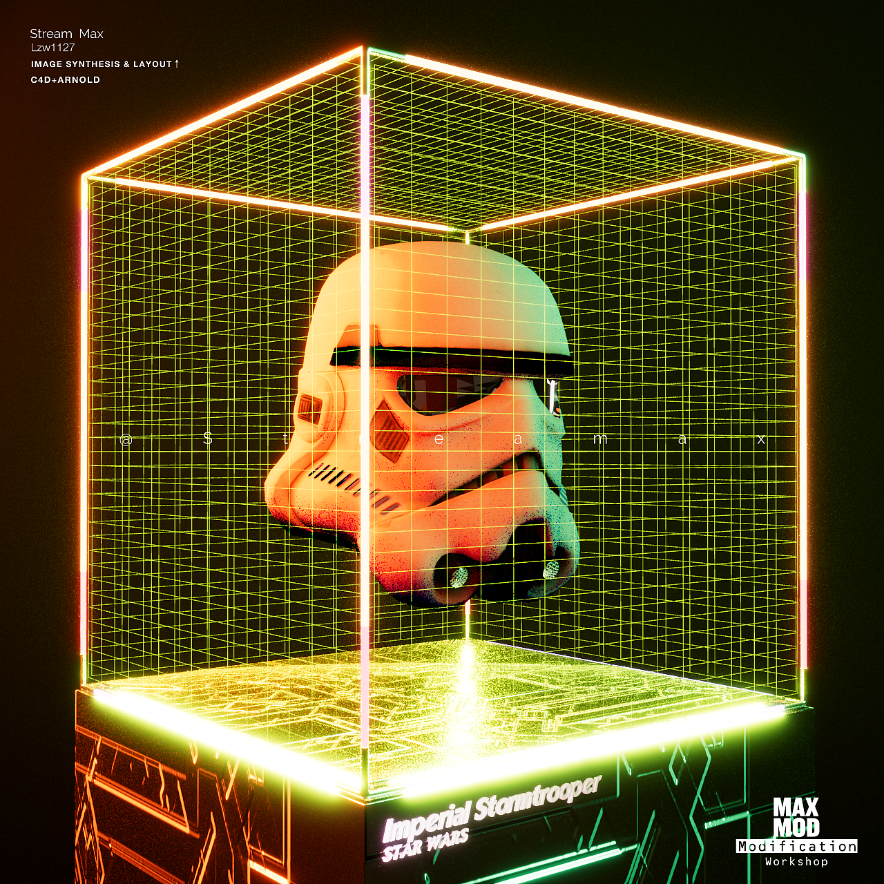 『博 物』第二波 -「甲首」第二弹(c4d材质练习)