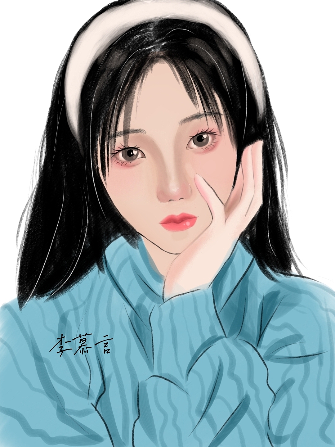 头像约稿,照片头像