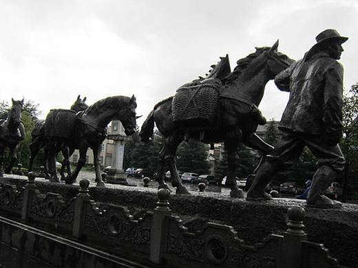 茶马古道文化主题雕塑图集欣赏