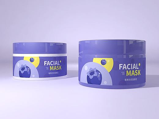 莓果奶浆面膜泥 包装设计方案（个人主页-ZNDY4OTcxNzI=） - 包装 - 站酷设计师rubycheng625原创素材 - 站酷ZCOOL
