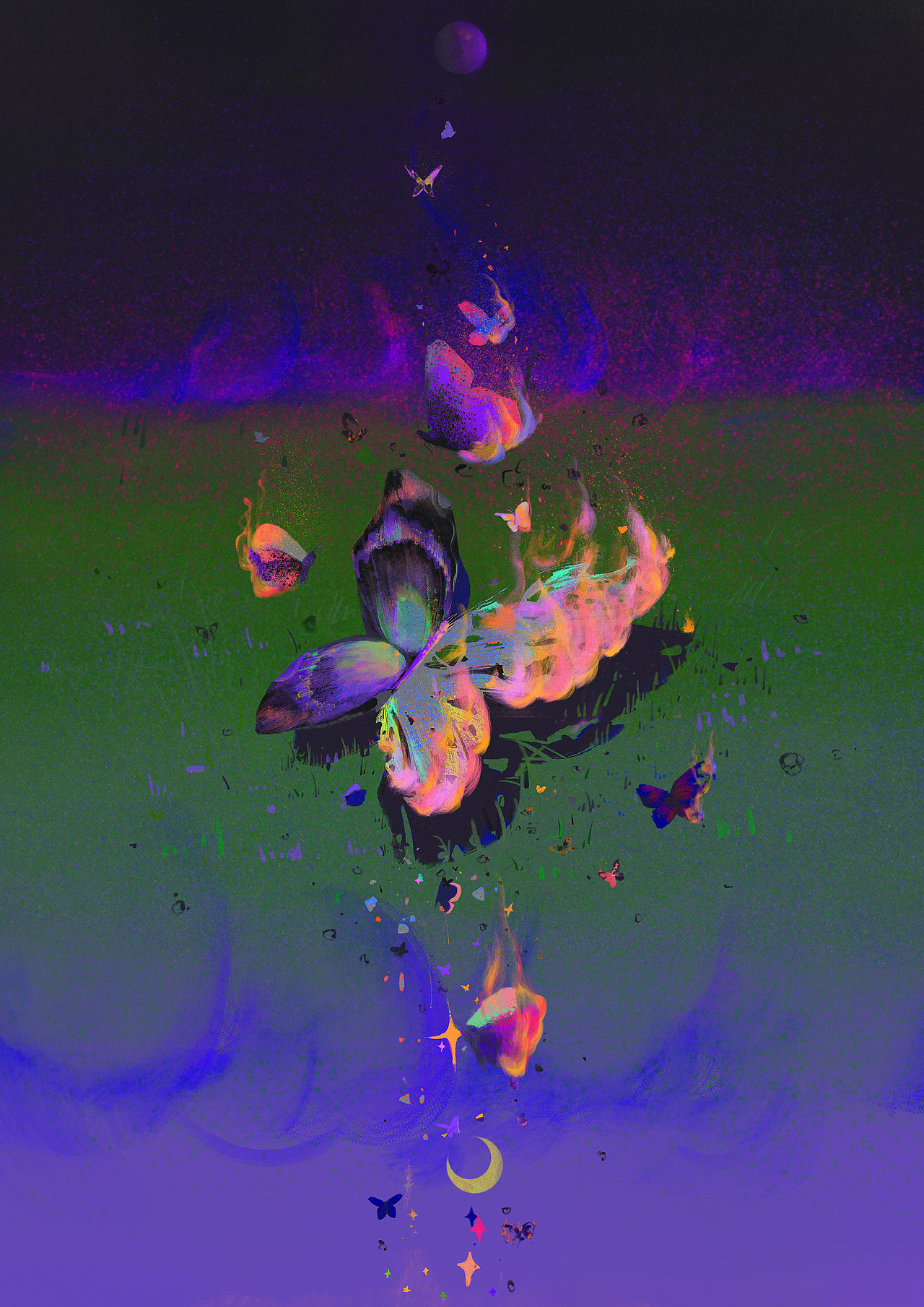 畫帶給我們安慰（圖ZMzc3NjYzMDY4） - 藝術(shù)插畫 - 站酷設(shè)計師青羽_QY原創(chuàng)素材 - 站酷ZCOOL