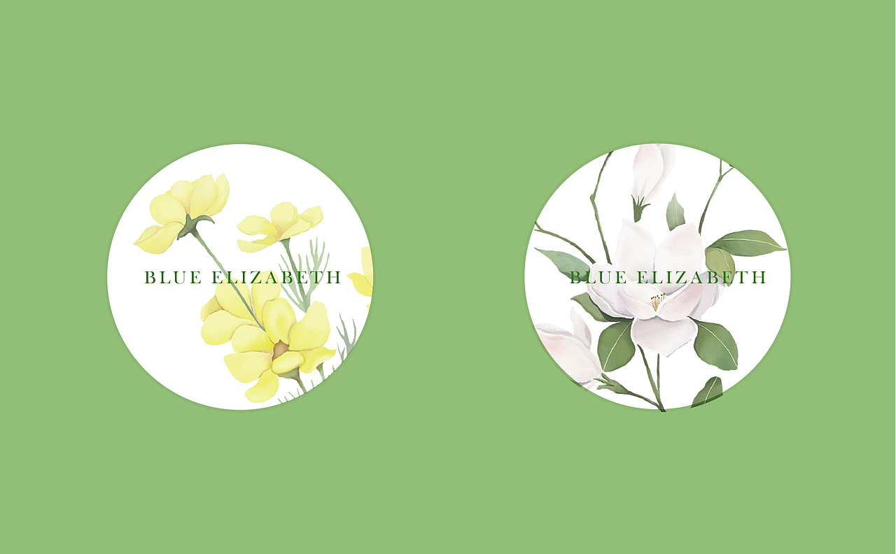 蓝贵莲花草茶插画（图ZMTI1ODI5OTA4） - 创作习作 - 站酷设计师记忆劫匪原创素材 - 站酷ZCOOL